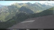 Archived webcam image showing middle station Alpe di Lusia Moena on 14 Aug 2026 at 16:19