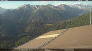 Archived webcam image showing middle station Alpe di Lusia Moena on 14 Aug 2026 at 20:46