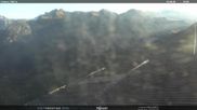 Archived webcam image showing middle station Alpe di Lusia Moena on 19 Sep 2026 at 08:13