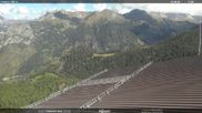 Archived webcam image showing middle station Alpe di Lusia Moena on 19 Sep 2026 at 12:13