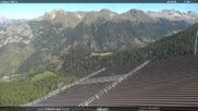 Archiviertes Webcam Bild: Mittelstation Alpe di Lusia Moena am 25.09.2026 um 12:14 Uhr