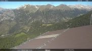 Archiviertes Webcam Bild: Mittelstation Alpe di Lusia Moena am 25.09.2026 um 14:14 Uhr