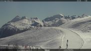 Archiviertes Webcam Bild: Fassatal - Moena - Ankunft des Sessellifts 