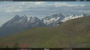 Archiviertes Webcam Bild: Fassatal - Moena - Ankunft des Sessellifts 