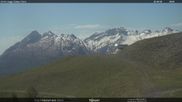 Archiviertes Webcam Bild: Fassatal - Moena - Ankunft des Sessellifts 