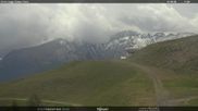 Archived webcam image showing Fassatal - Moena - mountainstation of the chairlift 