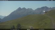 Archiviertes Webcam Bild: Fassatal - Moena - Ankunft des Sessellifts 