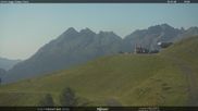 Archived webcam image showing Fassatal - Moena - mountainstation of the chairlift 