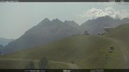Archiviertes Webcam Bild: Fassatal - Moena - Ankunft des Sessellifts 