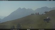 Archived webcam image showing Fassatal - Moena - mountainstation of the chairlift 