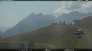 Archived webcam image showing Fassatal - Moena - mountainstation of the chairlift 