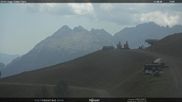 Archived webcam image showing Fassatal - Moena - mountainstation of the chairlift 