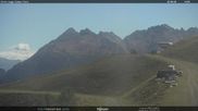 Archiviertes Webcam Bild: Fassatal - Moena - Ankunft des Sessellifts 