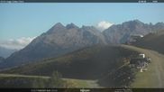Archiviertes Webcam Bild: Fassatal - Moena - Ankunft des Sessellifts 