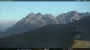 Archiviertes Webcam Bild: Fassatal - Moena - Ankunft des Sessellifts 