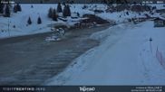Archived webcam image showing Passo Rolle on 26 Feb 2026 at 08:45