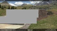 Archived webcam image showing Passo Rolle on 28 May 2026 at 12:33