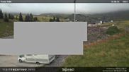 Archived webcam image showing Passo Rolle on 26 Aug 2026 at 18:52