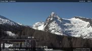 Archived webcam image showing Colbricon, Passo Rolle on 26 Feb 2026 at 10:52