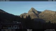 Archived webcam image showing Colbricon, Passo Rolle on 19 Sep 2026 at 08:28