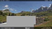 Archiviertes Webcam Bild: Carosello delle Malghe - Rollepass - 