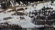 Archived webcam image showing Fassatal - San Pelegrino - panorama view of the ski-piste and liftmachinery of the 