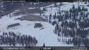 Archived webcam image showing Fassatal - San Pelegrino - panorama view of the ski-piste and liftmachinery of the 