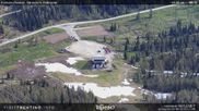 Archived webcam image showing Fassatal - San Pelegrino - panorama view of the ski-piste and liftmachinery of the 