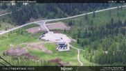 Archived webcam image showing Fassatal - San Pelegrino - panorama view of the ski-piste and liftmachinery of the 