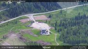 Archived webcam image showing Fassatal - San Pelegrino - panorama view of the ski-piste and liftmachinery of the 