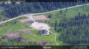 Archived webcam image showing Fassatal - San Pelegrino - panorama view of the ski-piste and liftmachinery of the 