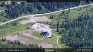 Archived webcam image showing Fassatal - San Pelegrino - panorama view of the ski-piste and liftmachinery of the 
