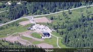 Archived webcam image showing Fassatal - San Pelegrino - panorama view of the ski-piste and liftmachinery of the 