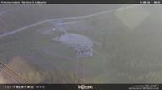 Archived webcam image showing Fassatal - San Pelegrino - panorama view of the ski-piste and liftmachinery of the 
