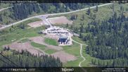 Archived webcam image showing Fassatal - San Pelegrino - panorama view of the ski-piste and liftmachinery of the 