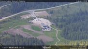 Archived webcam image showing Fassatal - San Pelegrino - panorama view of the ski-piste and liftmachinery of the 