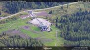 Archived webcam image showing Fassatal - San Pelegrino - panorama view of the ski-piste and liftmachinery of the 