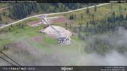 Archived webcam image showing Fassatal - San Pelegrino - panorama view of the ski-piste and liftmachinery of the 
