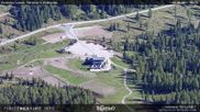 Archived webcam image showing Fassatal - San Pelegrino - panorama view of the ski-piste and liftmachinery of the 