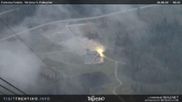 Archived webcam image showing Fassatal - San Pelegrino - panorama view of the ski-piste and liftmachinery of the 