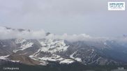 Archiviertes Webcam Bild: Fassatal: San Pellegrino - Bergstation Col Margherita am 12.04.2026 um 13:48 Uhr