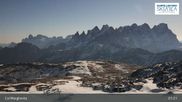 Archiviertes Webcam Bild: Fassatal: San Pellegrino - Bergstation Col Margherita am 02.05.2026 um 01:35 Uhr