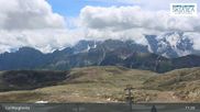 Archived webcam image showing Fassatal: San Pellegrino – top station chairlift 