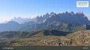 Archiviertes Webcam Bild: Fassatal: San Pellegrino - Bergstation Col Margherita am 12.07.2026 um 07:48 Uhr