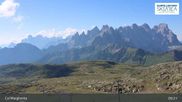 Archiviertes Webcam Bild: Fassatal: San Pellegrino - Bergstation Col Margherita am 12.07.2026 um 09:48 Uhr