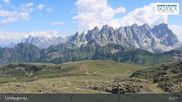 Archiviertes Webcam Bild: Fassatal: San Pellegrino - Bergstation Col Margherita am 12.07.2026 um 15:48 Uhr