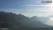Archiviertes Webcam Bild: Fassatal: San Pellegrino - Bergstation Col Margherita am 19.08.2026 um 07:56 Uhr