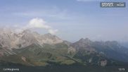 Archiviertes Webcam Bild: Fassatal: San Pellegrino - Bergstation Col Margherita am 27.08.2026 um 13:02 Uhr