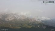 Archiviertes Webcam Bild: Fassatal: San Pellegrino - Bergstation Col Margherita am 27.08.2026 um 17:02 Uhr