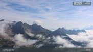 Archiviertes Webcam Bild: Fassatal: San Pellegrino - Bergstation Col Margherita am 18.09.2026 um 09:05 Uhr